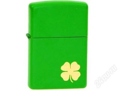 Лот: 2147475. Фото: 1. Zippo Shamrock [original/U.S.A... Другое (сувениры, подарки)