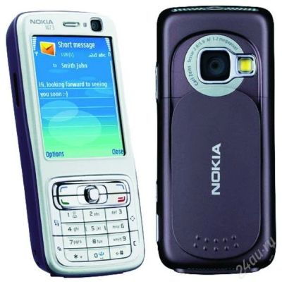 Лот: 2421238. Фото: 1. Продам (NOKIA N73) в хорошем состоянии. Кнопочные мобильные телефоны