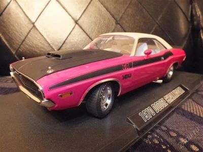 Лот: 2536946. Фото: 1. Dodge Challenger T/A, pink 1970... Автомоделизм