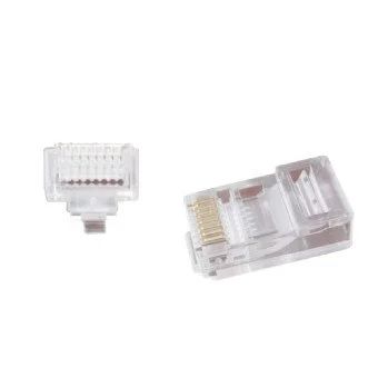 Лот: 11727718. Фото: 1. Вилка RJ-45 8p8c, категория 5... Шлейфы, кабели, переходники