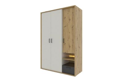 Лот: 24666565. Фото: 1. Шкаф 3-дверный Hoff Kubo. Шкафы, стеллажи, комоды