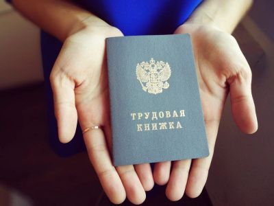 Лот: 15198601. Фото: 1. Трудовая книжка серии ТК-3. Записные книжки, ежедневники, блокноты