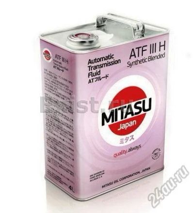 Лот: 6232381. Фото: 1. MiTASU ATF IIIH п/синтетическая... Масла, жидкости