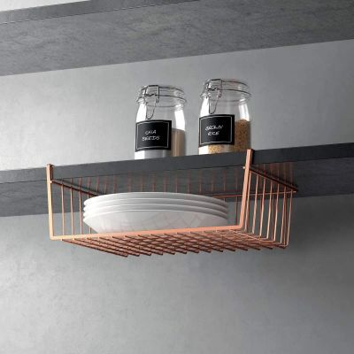 Лот: 25072314. Фото: 1. Полка подвесная Metaltex Kanguro... Корзины, контейнеры