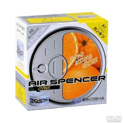Лот: 12498047. Фото: 1. EIKOSHA Air Spencer Citrus - Цитрус... Ароматизаторы