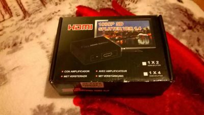 Лот: 11092563. Фото: 1. HDMI splitter. Другое (тв и видео)