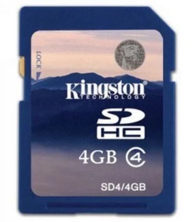 Лот: 3003588. Фото: 1. Карта памяти SD 4Gb (4 класс... Карты памяти