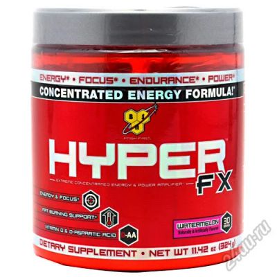 Лот: 5712217. Фото: 1. Hyper FX 324g BSN. Спортивное питание, витамины