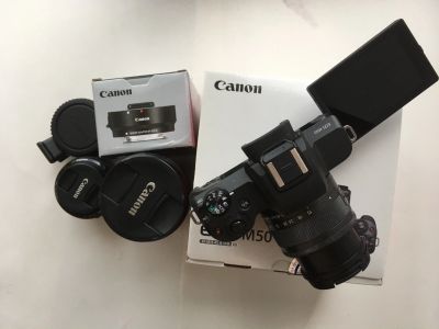 Лот: 17668382. Фото: 1. CANON M50 (Kit 15-45mm) + CineStyle. Цифровые беззеркальные со сменной оптикой