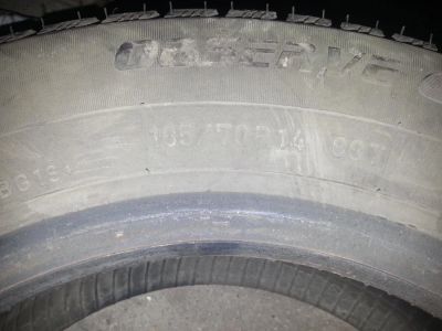 Лот: 3911106. Фото: 1. TOYO 2колеса 185/70 R14. Шины
