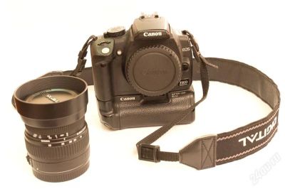 Лот: 1581560. Фото: 1. Canon EOS 350D + Sigma 18-50 1... Цифровые зеркальные