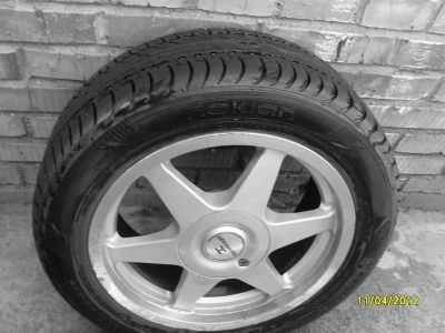 Лот: 1724101. Фото: 1. Nokian 205/55 R16 с дисками комплект... Шины