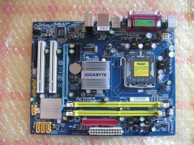 Лот: 138104. Фото: 1. Материнская плата GIGABYTE GA-945GCM-S2L. Материнские платы