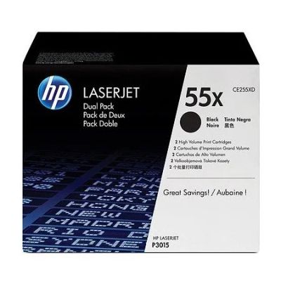 Лот: 15159616. Фото: 1. Тонер-картридж HP CE255XD (2шт... Картриджи, расходные материалы