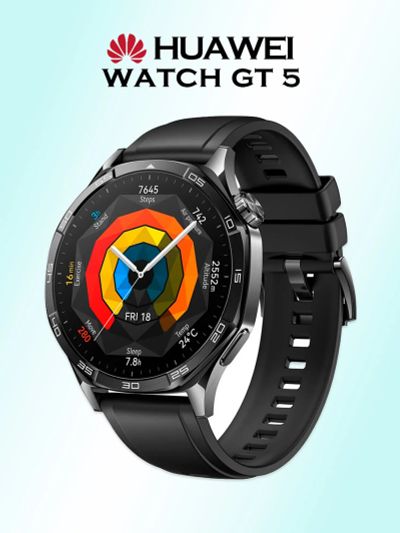 Лот: 25700264. Фото: 1. Умные часы HUAWEI GT 5, VLI-B29... Другое (спортивная одежда)