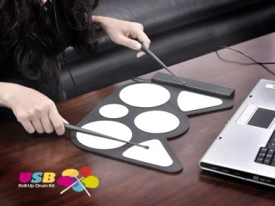 Лот: 7080450. Фото: 1. Usb барабанная ударная установка... Ударные