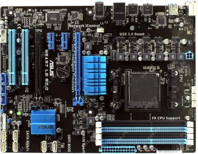 Лот: 10614472. Фото: 1. Материнская плата asus m5a97 le... Материнские платы