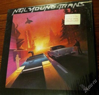Лот: 2000730. Фото: 1. Neil Young "Trance" LP Geffen... Аудиозаписи