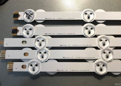 Лот: 16230918. Фото: 1. LED подсветка, оригинал LG. Комплект... Светодиоды