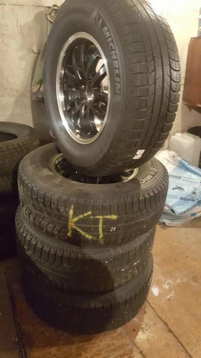 Лот: 10694744. Фото: 1. michelin latitude x-ice 265/70... Шины