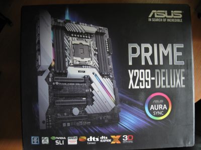 Лот: 18926656. Фото: 1. ASUS PRIME X299-Deluxe + i7-7820X. Комплекты запчастей