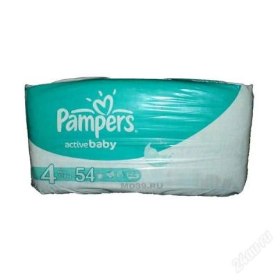 Лот: 1722486. Фото: 1. pampers active baby 7-14 кг (4... Детская гигиена