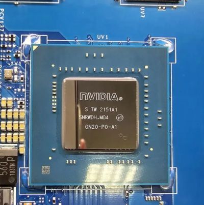 Лот: 24257343. Фото: 1. Снятый видеочип BGA Nvidia GeForce... Видеокарты