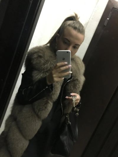 Лот: 11296458. Фото: 1. Желетка из песца. Верхняя одежда