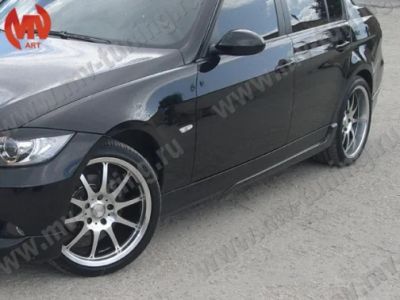 Лот: 5146998. Фото: 1. Накладки на пороги, BMW 3, E90... Детали тюнинга