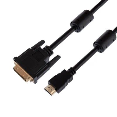 Лот: 24511531. Фото: 1. Шнур Rexant HDMI/DVI-D с фильтрами... Шнуры, кабели, разъёмы