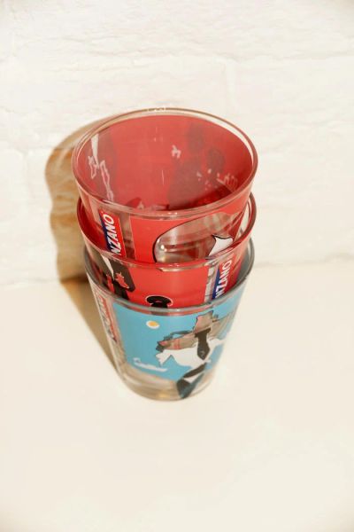 Лот: 10033795. Фото: 1. 3 стакана чинзано/Cinzano для... Кружки, стаканы, бокалы