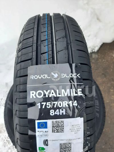 Лот: 23361205. Фото: 1. Летняя резина 175/70 R-14 "Royal... Шины