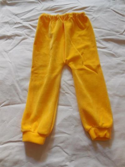 Лот: 3442438. Фото: 1. штаны велсофт р. 80 НОВЫЕ жёлтый. Ползунки, распашонки и др.