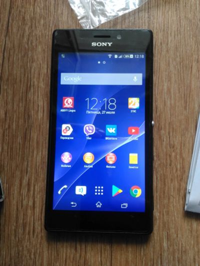 Лот: 11865641. Фото: 1. Смартфон Sony Xperia M2 Dual... Смартфоны