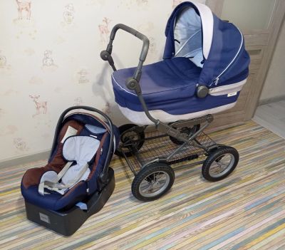 Лот: 16953799. Фото: 1. Коляска Inglesina Sofia + автокресло... Коляски