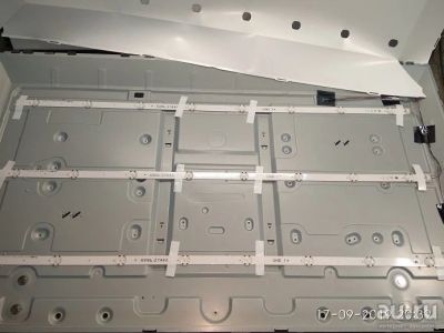 Лот: 14591265. Фото: 1. led string 43 V16.5 ART3 2744... Запчасти для телевизоров, видеотехники, аудиотехники