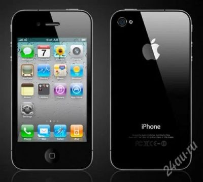 Лот: 1411153. Фото: 1. iphone 4g 16gb black. Смартфоны