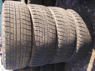 Лот: 132353. Фото: 1. Зимние колеса Bridgestone Blizzak... Шины
