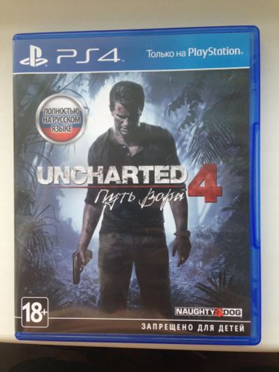 Лот: 7526725. Фото: 1. Uncharted 4:Путь вора на PS4. Игры для консолей
