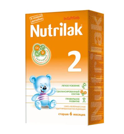 Лот: 9076721. Фото: 1. Смесь Nutrilak 2(Нутрилак ). Детское питание