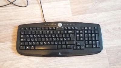 Лот: 7962039. Фото: 1. Клавиатура Logitech Media Keyboard... Клавиатуры и мыши