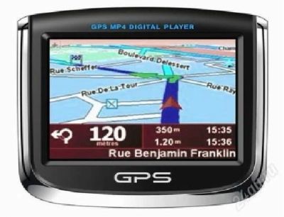 Лот: 98722. Фото: 1. GPS навигатор GPS301 экран 3 дюйма. GPS-навигаторы