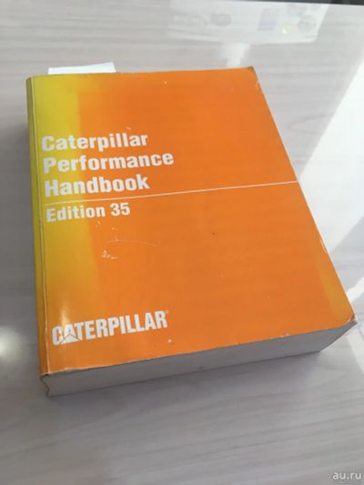 Лот: 17980564. Фото: 1. Caterpillar performance book. Справочники
