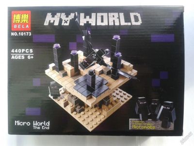Лот: 5768041. Фото: 1. minecraft майнкрафт Конец аналог... Конструкторы