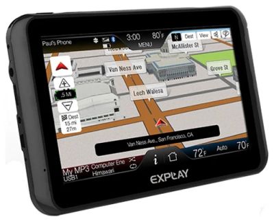 Лот: 2578308. Фото: 1. Автомобильный навигатор Explay... GPS-навигаторы