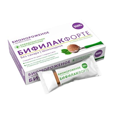 Лот: 19015375. Фото: 1. Биомороженое кисломолоч.шоколадное... Диетическое питание