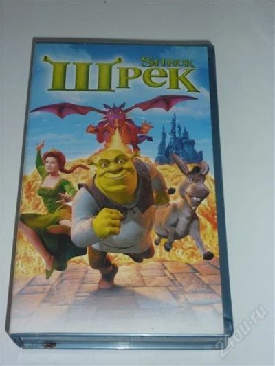 Лот: 1720087. Фото: 1. Мультфильм Шрек б/у. Видеозаписи, фильмы