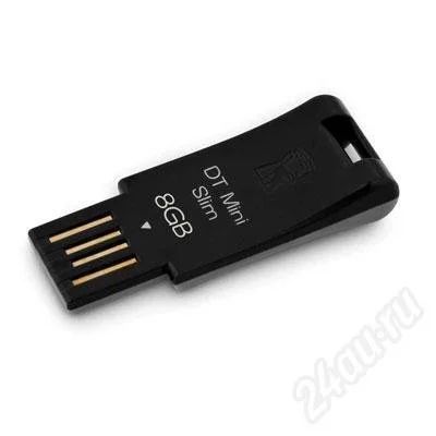 Лот: 380494. Фото: 1. Kingston Mini Slim 8GB. USB-флеш карты
