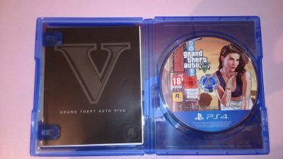 Лот: 4950779. Фото: 1. GTA 5 на PS-4 лицензия. Игры для консолей
