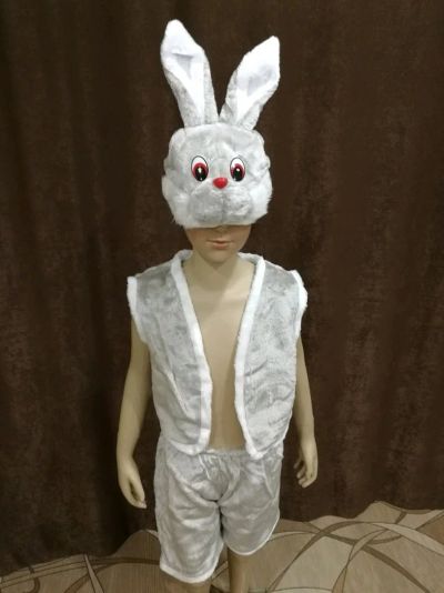 Лот: 12725233. Фото: 1. Новогодний костюм "Заяц, Зайчик... Детские карнавальные, праздничные костюмы